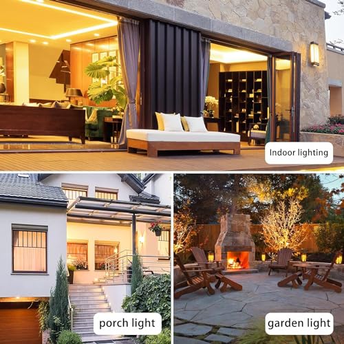 Wiyifada HU-XI-82 Led Bug Light Bulbs Outdoor 2 Pack,Dimmable 9W Amber Yellow Bug Light Bulbs thumb #1