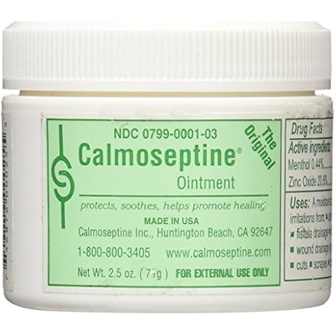 Calmoseptine Ointment 2.5 oz Jar Cover