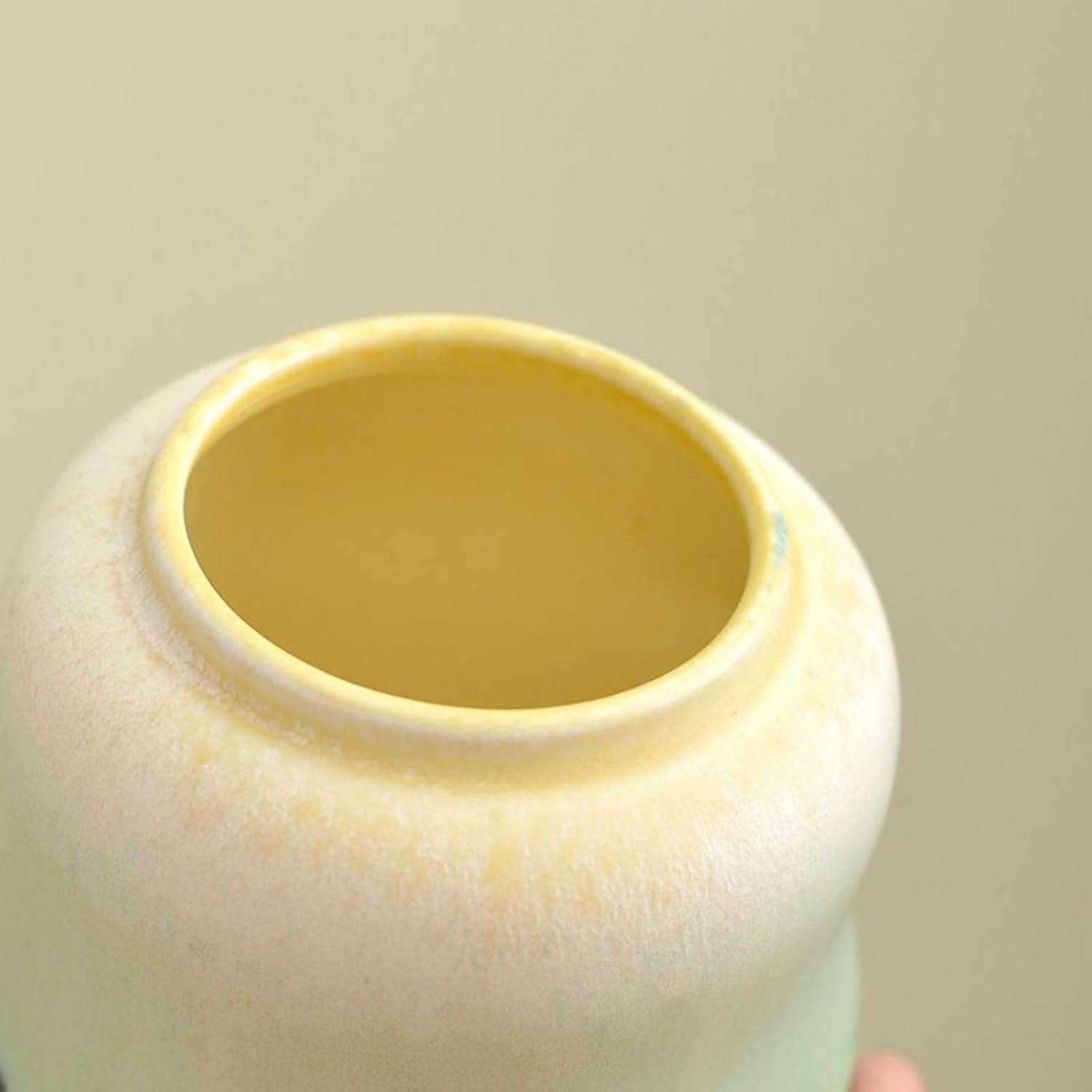 Ceramics Tea Canister, 310ml 10.5oz, Sealed Jar Antique-style Tea Storage Jar