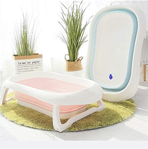 RHP Badewanne für Babys Ergonomische Babywanne Anti-Rutsch Kunststoff rutschfest klappbar - 3 Farben (Hellgrün)