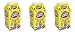 America's Original Dubble Bubble Gumballs Machine Size Refills, 12 oz, Pack of 3