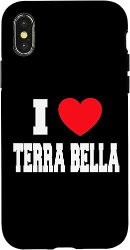 Funda para iPhone XXS I Love Terra Bella