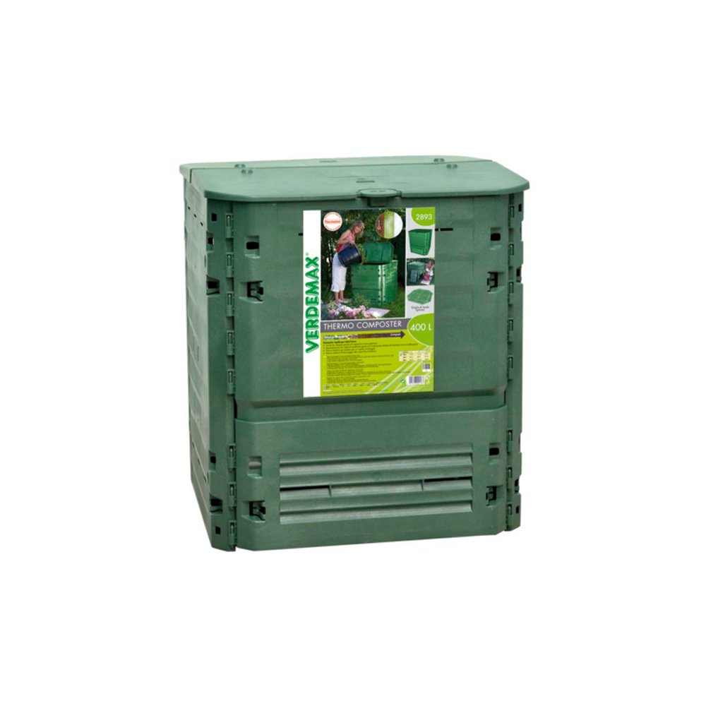 Verdemax 2893 400 litrów 74 x 74 x 84 cm Thermo King kompostownik