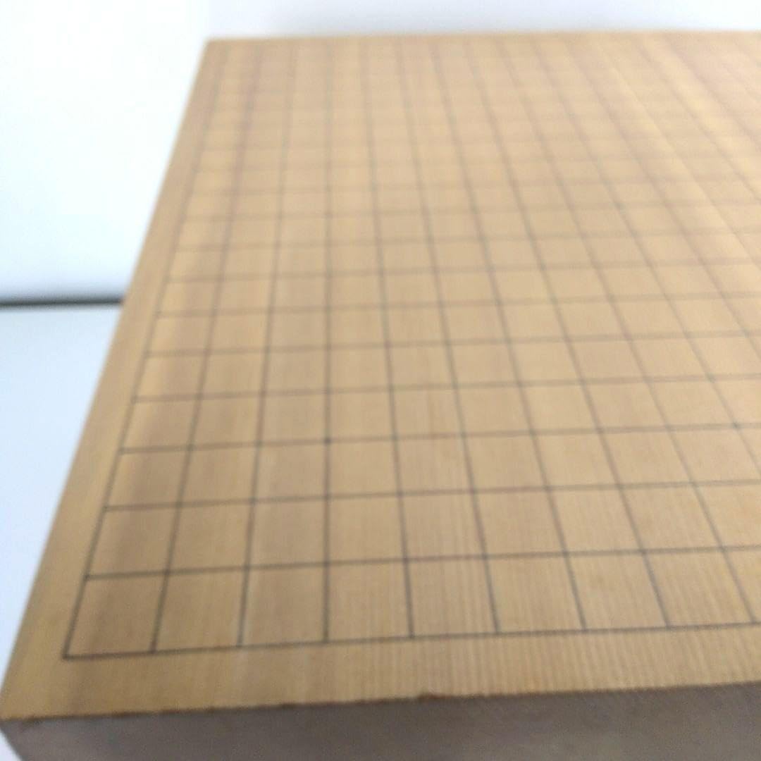 レトロ 碁盤 6寸 約17cm 昭和レトロ 碁盤 6寸 約17cm 本榧足