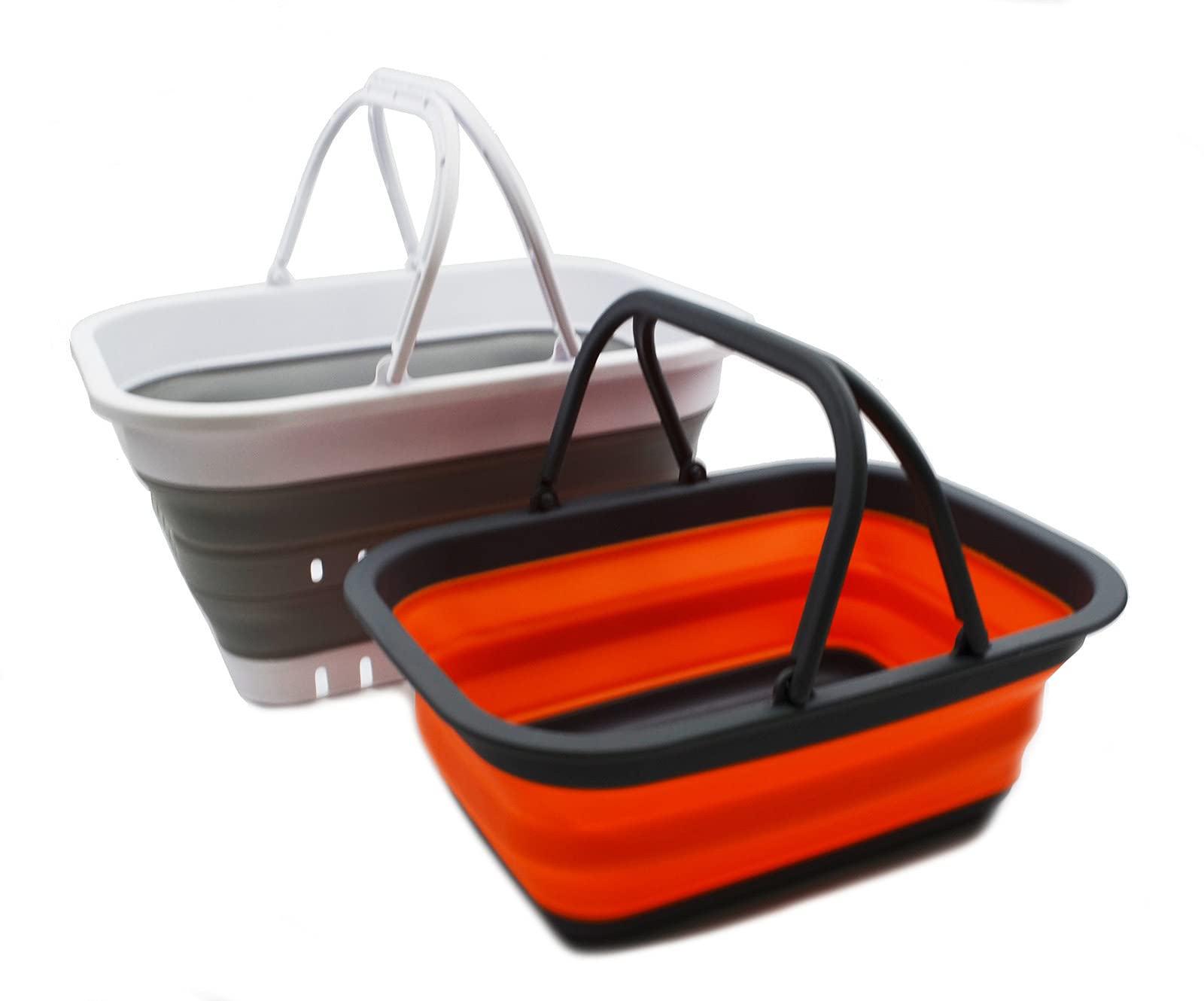 41L Collapsible Plastic Laundry Basket - Foldable Pop Up Stora – DE - View #9