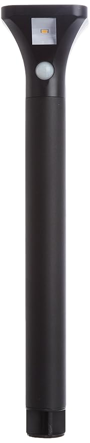 PHILIPS Essential SmartBright Solar Decorative Pathway Light | BGC015 LED/730 T6 S in Solar Pathway Light for Outdoor | Colour : Warm White | Pack of 1