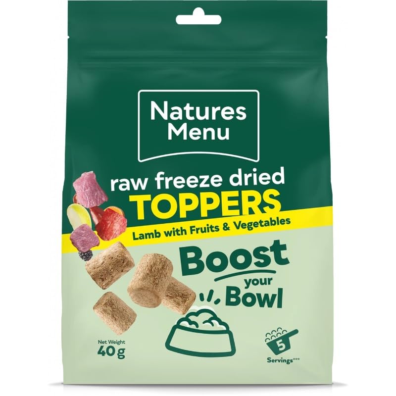 Natures Menu Freeze Dried Toppers Lamb - 40gr