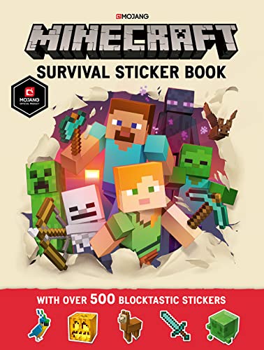 Minecraft Survival Sticker Book: An Official Minecraft Book From Mojang