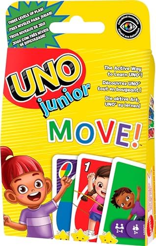 Mattel Games UNO Junior Move! Juego de C...