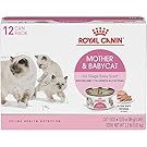 Royal Canin Feline Health Nutrition Mother & Babycat Ultra Soft Mousse in Sauce Canned Cat Food, 3 oz can (12-count)