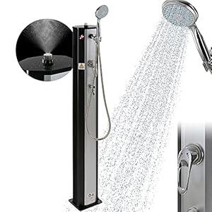 Arebos Douche op zonne-energie met sproeifunctie | 20 liter.