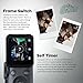 FUJIFILM instax mini Evo Cinema Hybrid Instant Camera Bundle, 3-in-1 Camera Printer with Bluetooth + Gen Dial for 10 Decade-Inspired Effects + Instax-Mini Twin Pack Instant-Film 60 Sheets + More