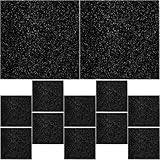 GETAJGHSD 12 Stück Aktivkohlefilter aus Schwamm für Mülleimer und Küchenabfälle mit Hoher Absorptionsfähigkeit und Geruchsneutralisierung für Kleine Bereiche und Toiletten