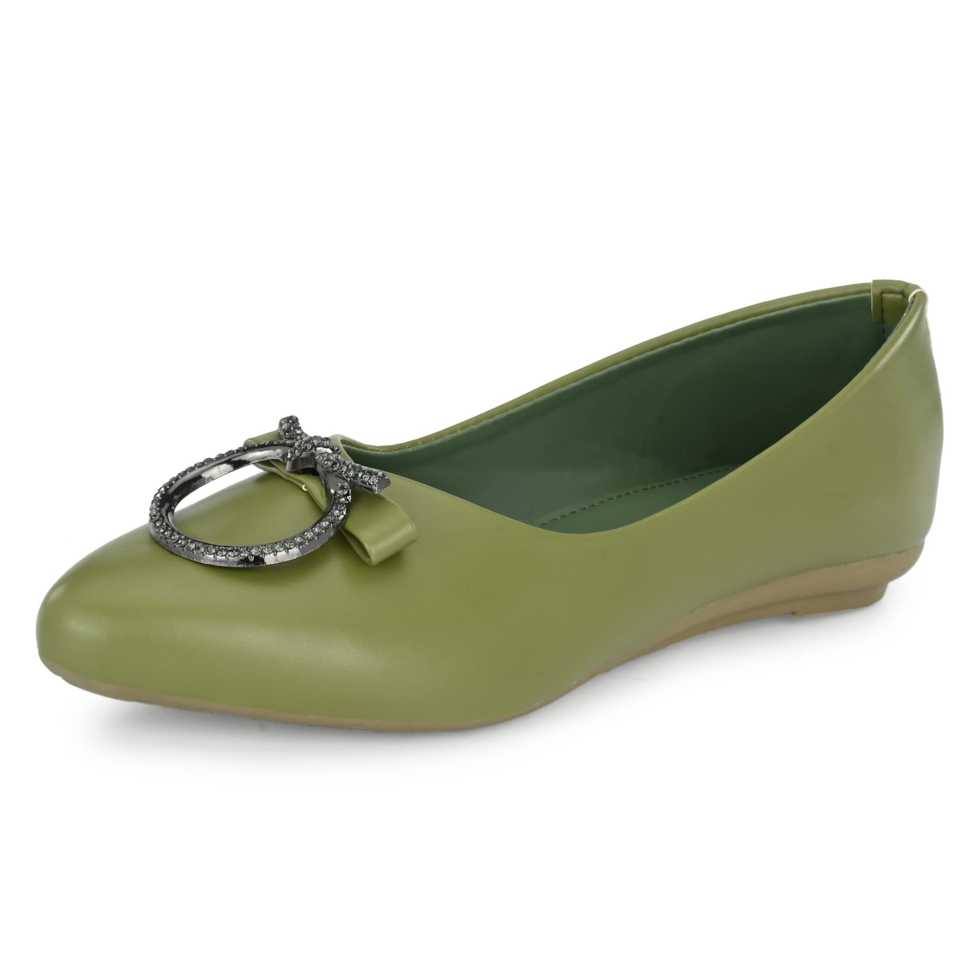 Flavia Women Ballet Flat Green (B0B58ZYYDS) Amazon Price History, Amazon Price Tracker