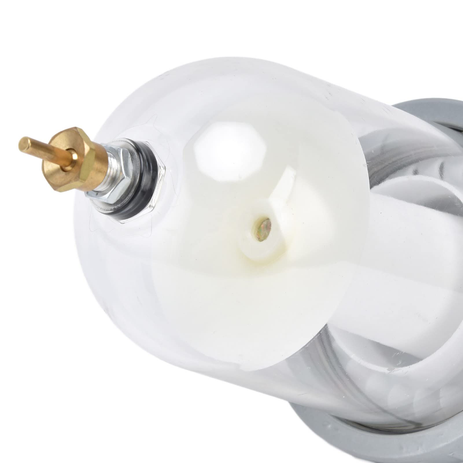 Ejoyous Filtro del Compressore d'aria Separatore d'acqua Olio Lega di Alluminio e Tazza Trasparente PC 0,63 MPa Filtrazione da 50 a 70 Micron per Sistemi di Trasmissione dell'aria Pneumatica
