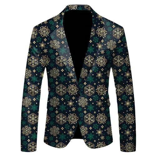 Veste pour homme avec un bouton coupe fine pour look de Noël réussi