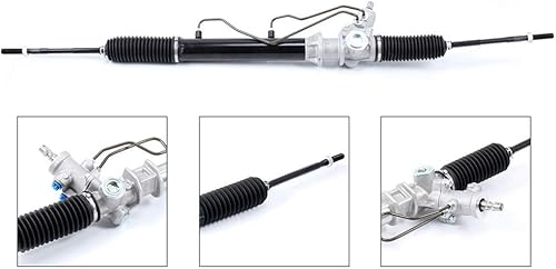 Miniatura 3 de ECCPP Conjunto completo de piñón y cremallera de dirección asistida para Infiniti QX4 3.3L 1997-2000, para Infiniti QX4 3.5L 2001-2003, para Nissan