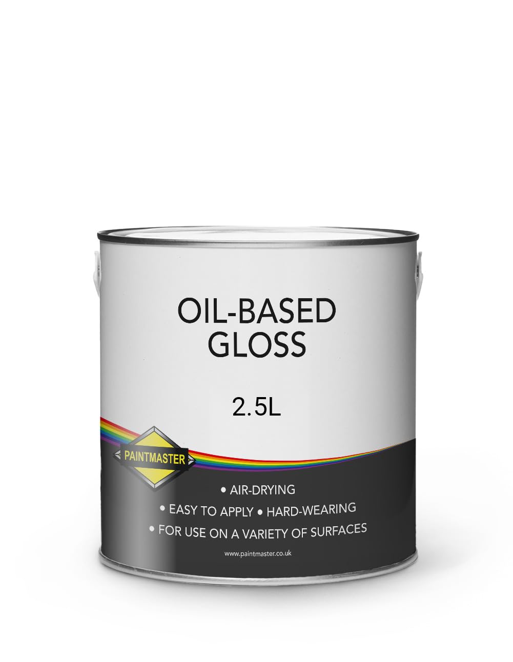 Paintmaster Durable Oil Based Gloss, 2.5 Litres, Dark Grey