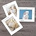 Golden State Art, Pack of 25, White Acid-Free Pre-Cut 16x20 Picture Mats for 11x14 Photos with White Core Bevel Cut Frame Mattes