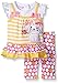 Nannette Baby Girls' 2 Piece 2fer Look Top Playwear Set
