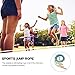 BESPORTBLE 2pcs Adjustable Jump Rope for Boys and Girls Soft Rope for Fitness and Endurance Training for Physical Education and Outdoor Exercise