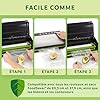 FoodSaver FFS005X Machine sous Vide avec Compartiment de Rangement pour Rouleau et Cutter, Fonction Pulse pour Aliments Fragiles, Inclus Accessoires et Sacs de Mise sous Vide Assortis