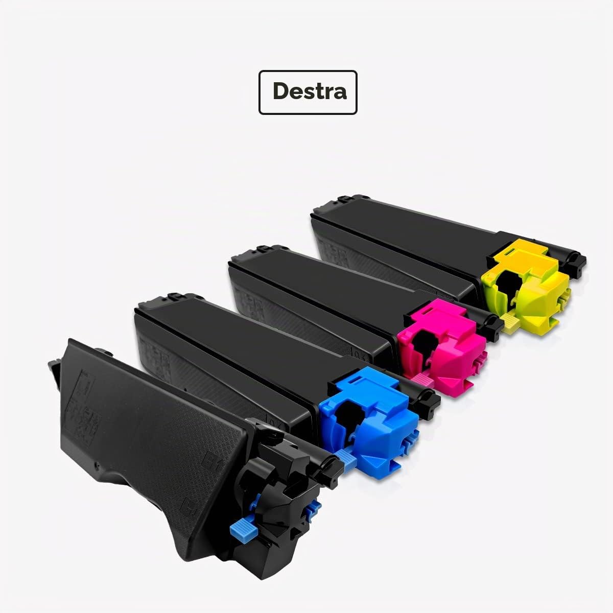 TOPRINT Cartucce Toner Compatibili a 4 Colori TK5270 TK 5270 TK-5270 8000 Pagine per Nero e 6000 Pagine per CMY Kyocera ECOSYS M6230cidn M6230cidnt P6230cdn M6630cidn Stampanti