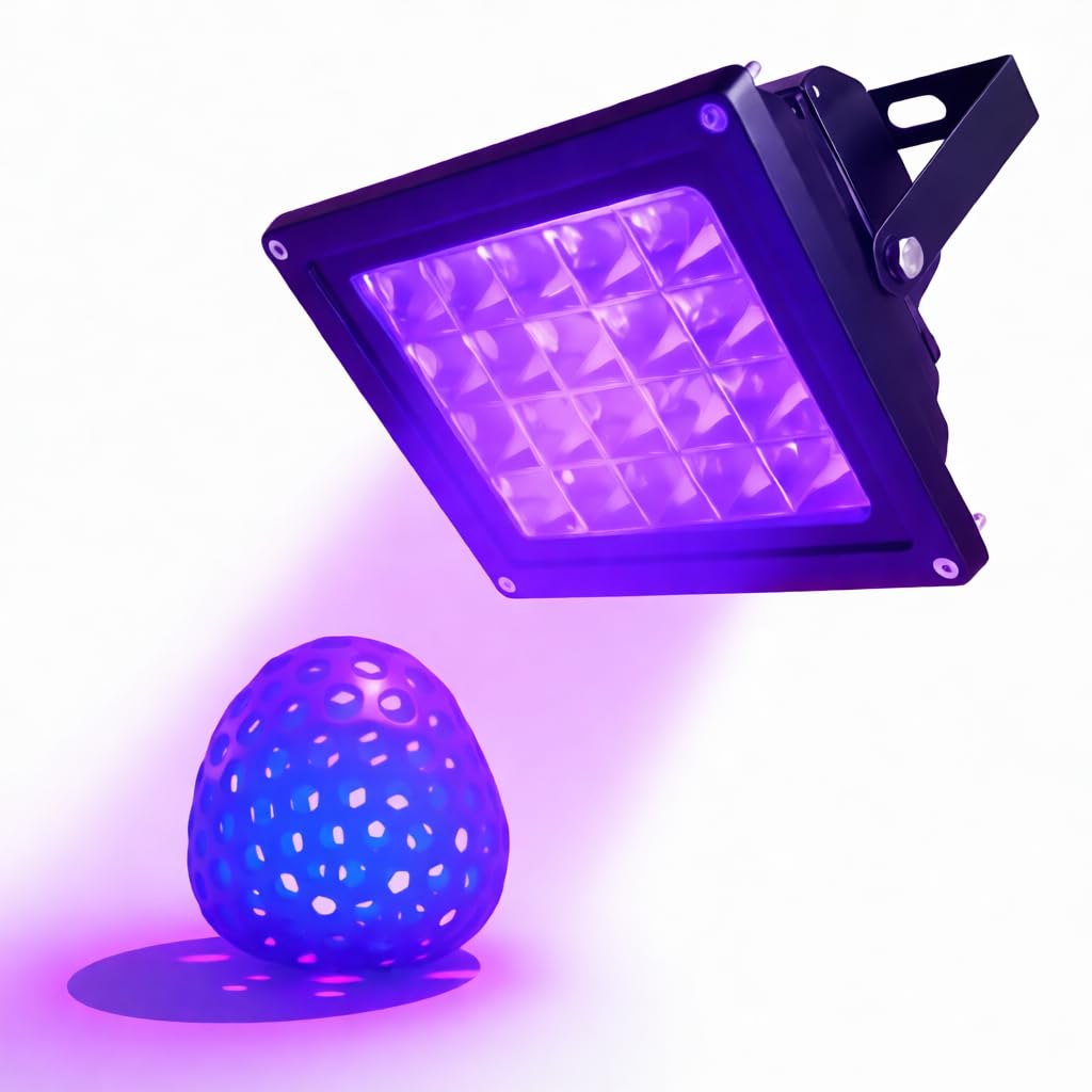 365/395/405nm UV Curing Light–Mixed Spectrum & Adjustable Spotlight for Post-Processing of SLA/DLP/LCD Resin 3D Printer Models, Shoe Icing,UV Epoxy Art & DIY Projects