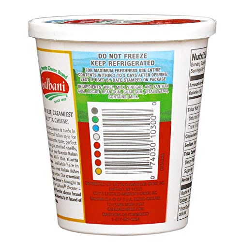 Galbani 0074030103000 Whole Milk Ricotta Cheese thumb #9