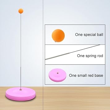 Table Tennis Trainer, Professional Table Tennis Training Machine Table Tennis Robot Fixed Rapid Table Tennis Trainer Ball Exercise