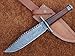 KE-0997-HK Custom Handmade Damascus Steel Hunting Fixed Blade Knife