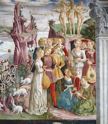 Póster de Francesco Del Cossa Venere d'Aprile para decoración de paredes de salón 60x90cm