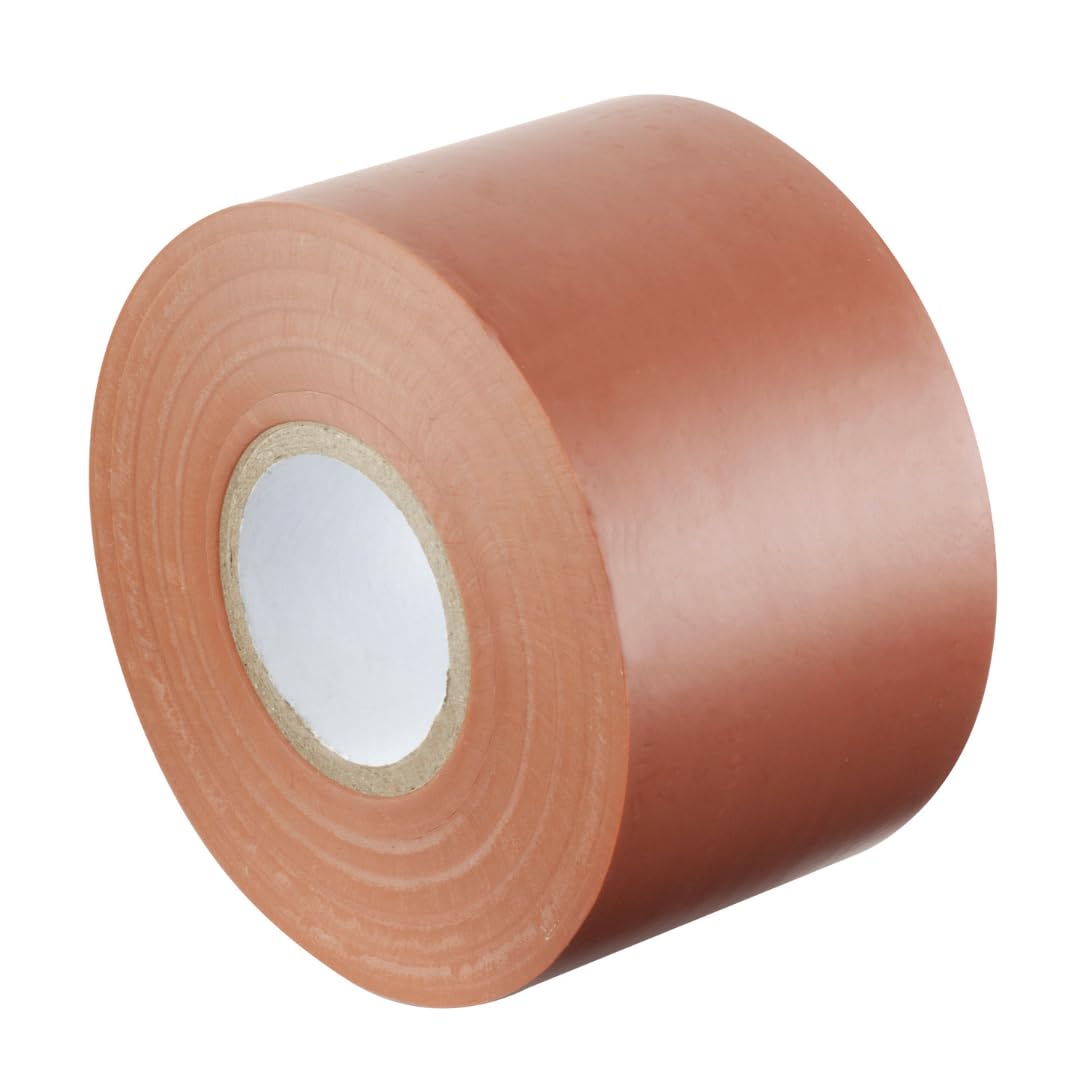 GOCABLETIES - Nastro Isolante 50 mm x 33 m marrone 96 Rotoli
