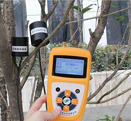 MeterTo Portable LCD Photon Tester GLZ-B PAR Meter 0-2,700?molm-2s-1 Spectral Wave 400-700nm RS485 Single-Channel Interface