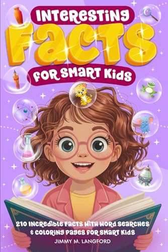 Interesting Facts for Smart Kids: 210 Incredible Facts with Word Searches & Coloring Pages for Curious Kids Ages 8–11 image 2
