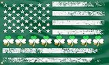 Gormcore Happy St. Patrick's Day Flag American Flag Lucky Banner Flag with Brass Grommets,Outdoor Si