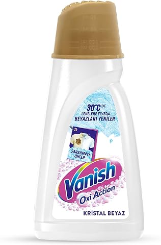 Vanish Kosla Multipower Beyazlar için Leke Çıkarıcı ve Çamaşır Deterjanı Güçlendirici Sıvı (1 x 1000 ml)