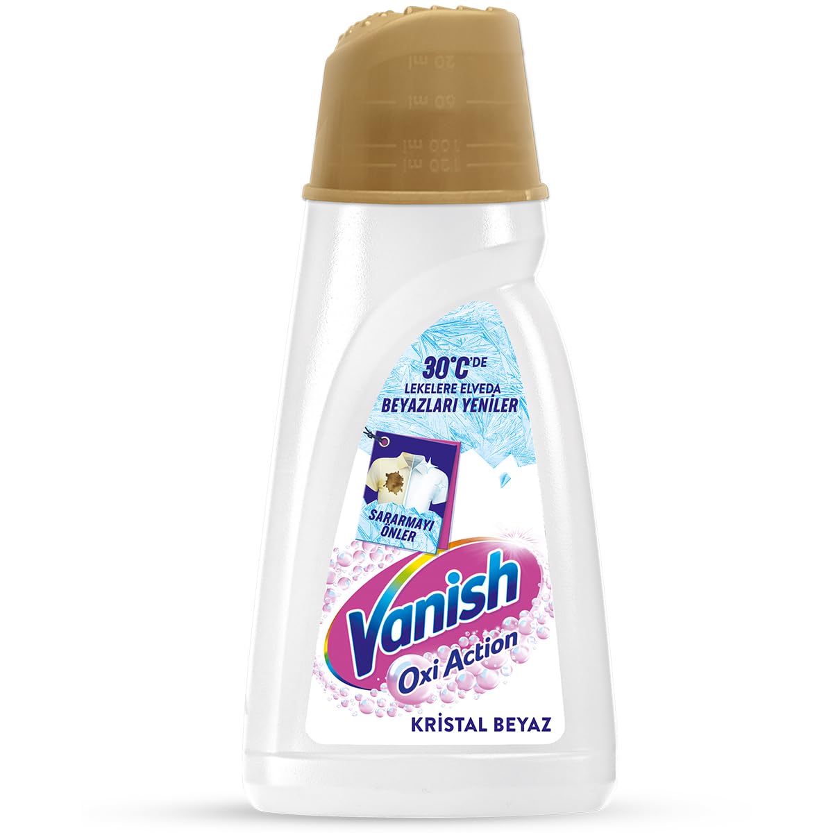 Vanish Kosla Multipower Beyazlar için Leke Çıkarıcı ve Çamaşır Deterjanı Güçlendirici Sıvı (1 x 1000 ml)