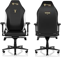 Vista 3 de Secretlab Titan Evo Classic - Silla clásica para videojuegos, reclinable, ergonómica y cómoda silla de computadora con reposabrazos 4D, almohada