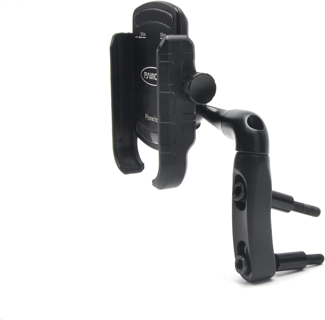 PANICAL Motorcycle for Honda Goldwing GL1800 F6B DCT Universal Bicycle Brake Lever Offset Device Phone Holder Parts Special Vehicle Paired 17mm 5/8" Ball Head Adapter (Black)
