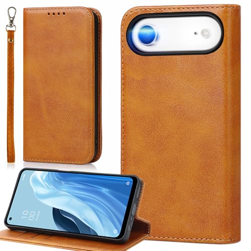 BonwFzin �K�p iPhone Air �P�[�X �蒠�^ �X�g���b�v �A�C�z�� �G�A�[ �蒠�^�P�[�X iPhoneAir�J�o�[ �蒠 �A�C�t�H���G�A�[ �X�}�z�P�[�X Case PU ���U�[ �X�g���b�v�P�[�X �X�g���b�v�z�[���t�� �}�O�l�b�g �t���b�v 