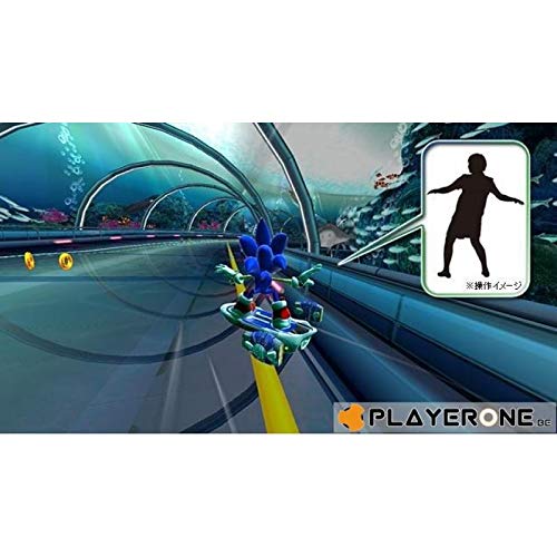 Sonic Free Riders jeu Kinect Xbox 360 course de hoverboard