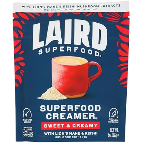 LAIRD SUPERFOOD Sweet & Creamy Superfood Creamer, 8 OZ Cover