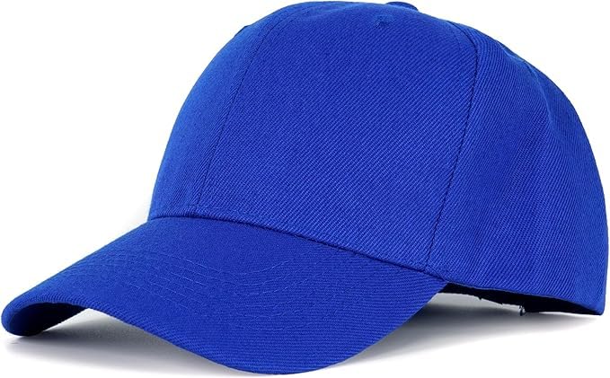 Image of Edoneery Men Women Baseball Cap-Low Profile Adjustable Washed Cotton Golf Dad Hat