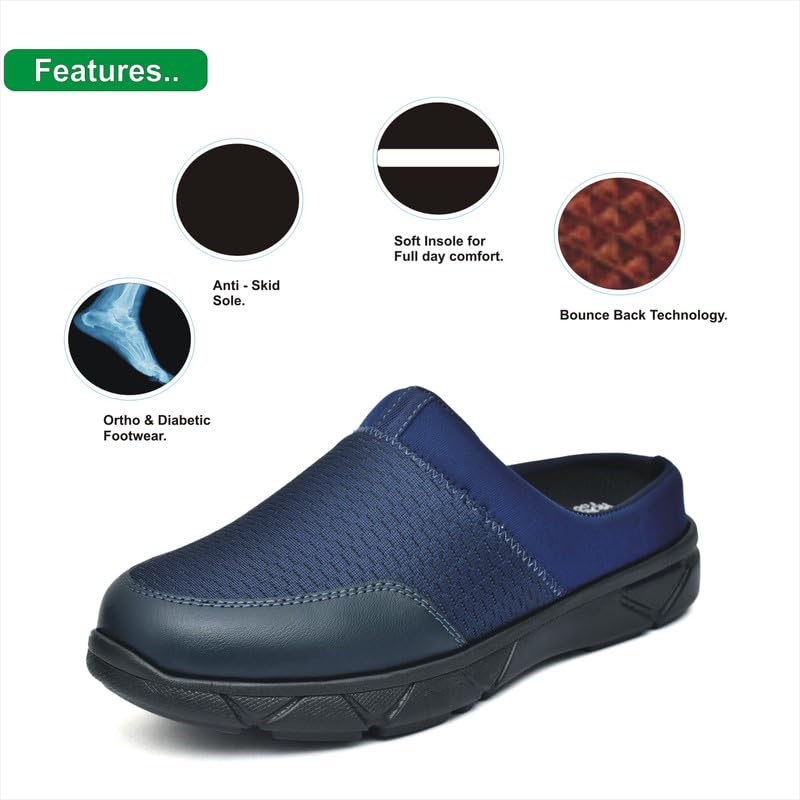 Image of HEALTH FIT Orthopedic & Diabetic Shoes Breathable &Soft Sole Ultra-Lightweight Casual /Shoes for Men's 720