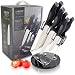 Produktbild Sabatier Professionelle L'expertise 6pc Drehmesser Block Set - Hochwertige Chrom Molybdän Edelstahl, Fein Gemahlen Messerscharfe Klingen. Ergonomische Weiche Griffgriffe. 20 Jahre Garantie.