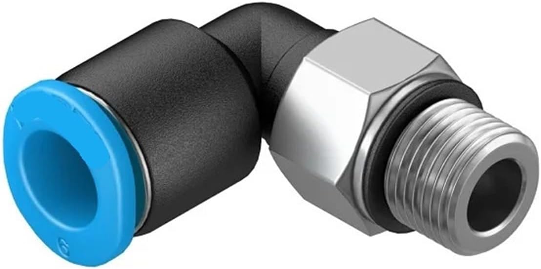 186353 QSML-M7-6 130774 QSML-M7-6-100 130830 QSMLV-M5-3-I L-Type Quick Plug-in Threaded Joint 10Pcs(QSML-M7-6-100)