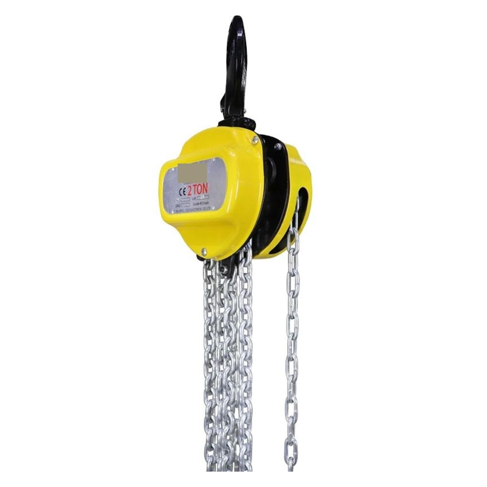 Paranco Elettrico, Gru di sollevamento, mini paranco a catena manuale da 1 tonnellata in acciaio legato G80 a cricchetto con gancio for auto, miglioramento domestico
