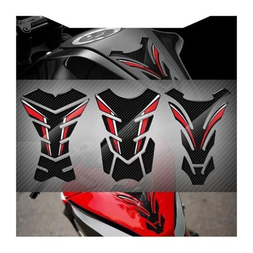 Coussin protection réservoir moto aspect carbone pour YZF-R1 R1M antidérapant