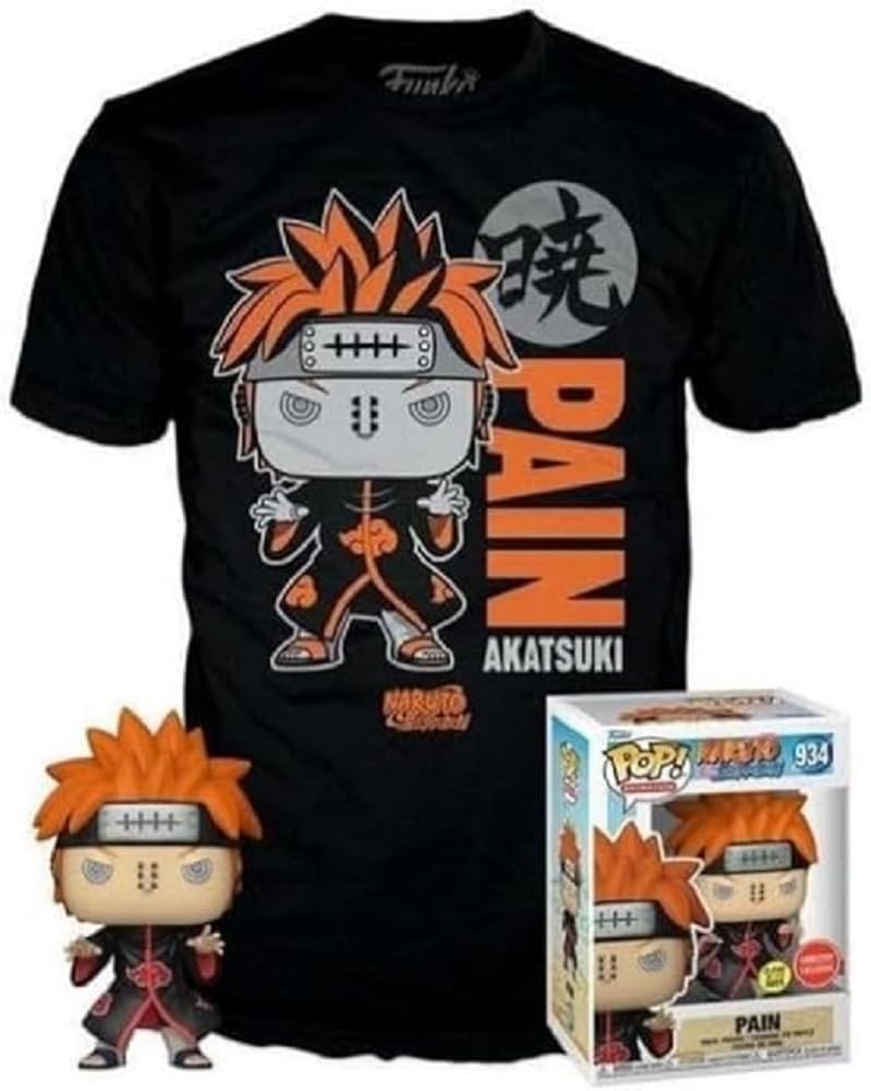 Amazon.com: Funko Pop! & TEE: Naruto - Pain - (PU/GW) - XL